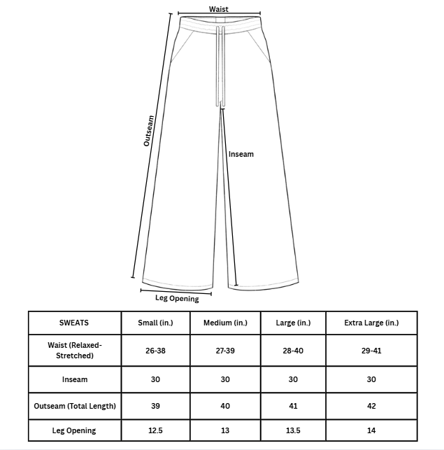 EYE OF THE FLOWER SWEATS